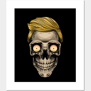 SKULL TRUMP Posters and Art